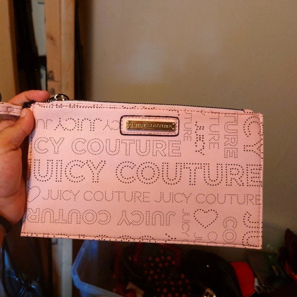 Large juicy couture wristlet